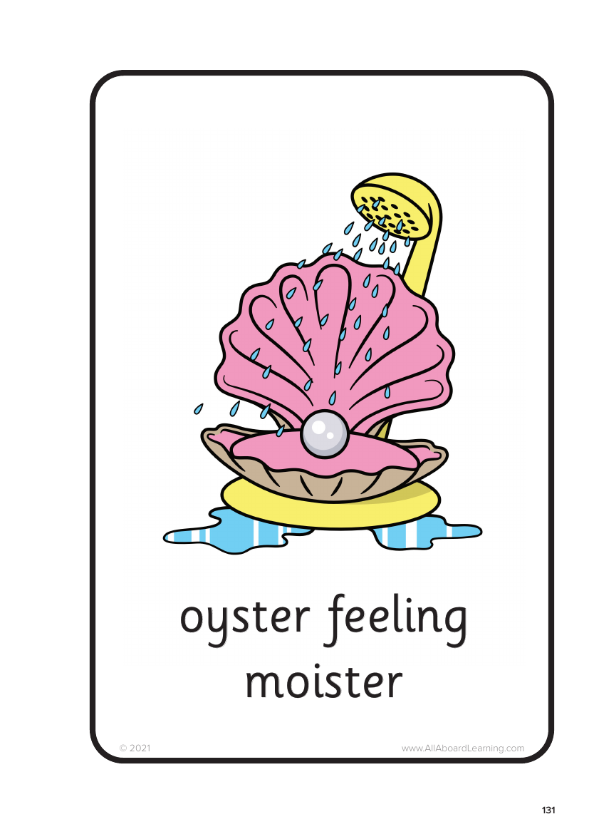 Week 6, lesson 4 "oi" grapheme cards - Phonics Phase 3 - Resource