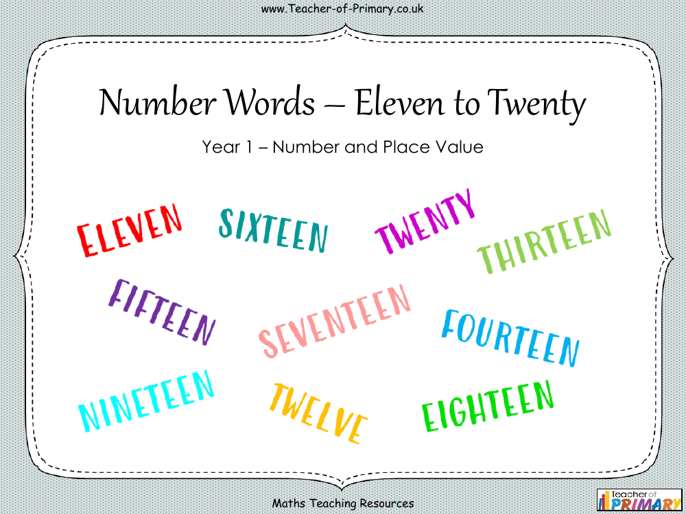 number-words-eleven-to-twenty-worksheet-maths-year-1
