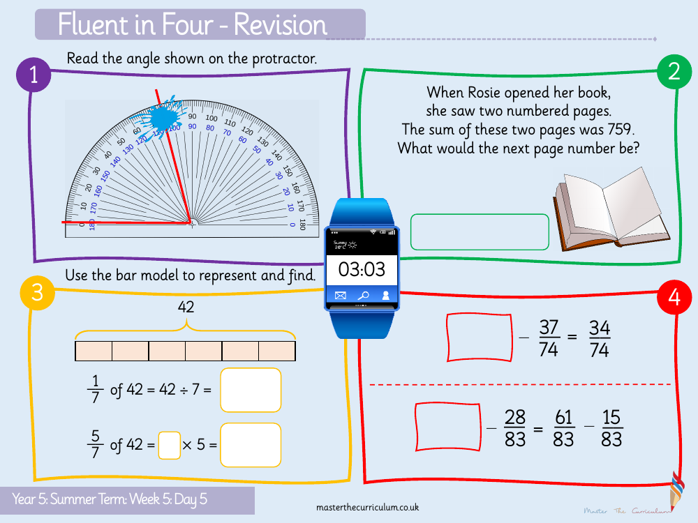 Properties of Shape - Measure with a Protractor (2) - Starter