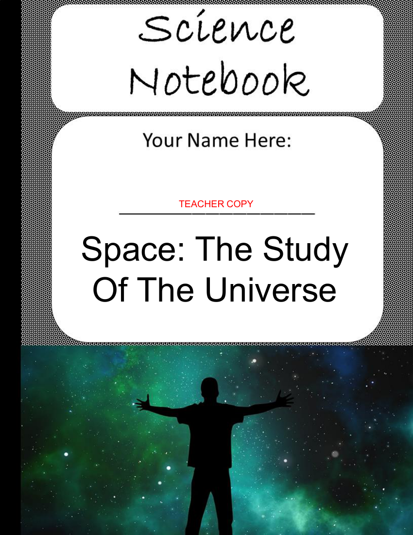 Galaxies, Other Objects and the Universe - Teacher's version of Student Digital Interactive Notebook