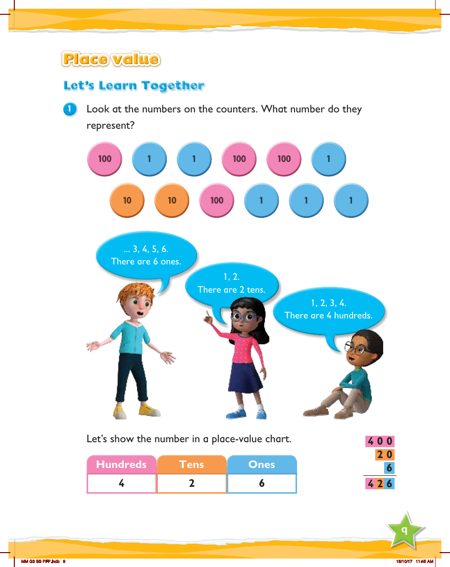 Max Maths, Year 3, Learn together, Place value (1)