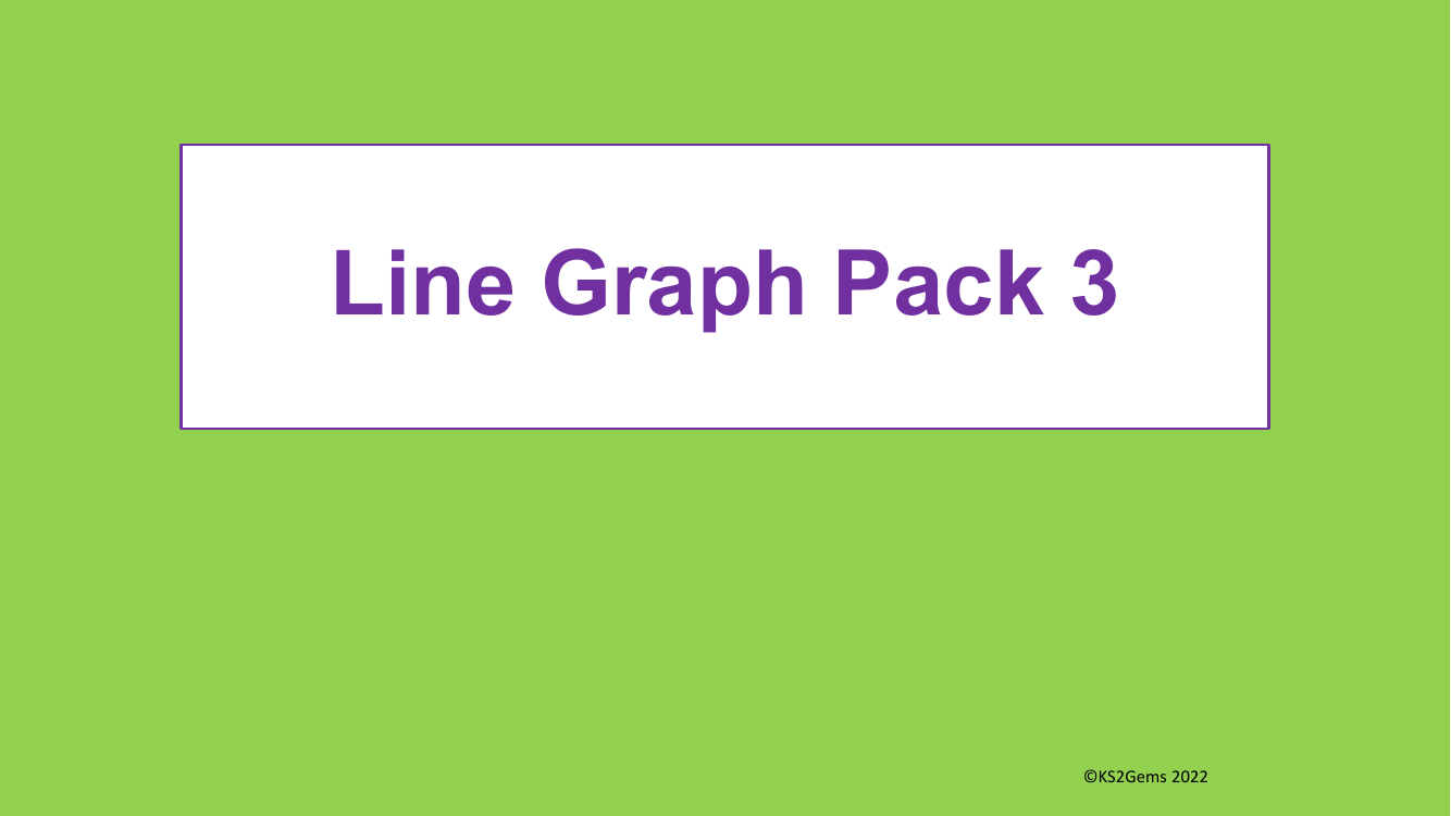 Interpreting Line Graphs