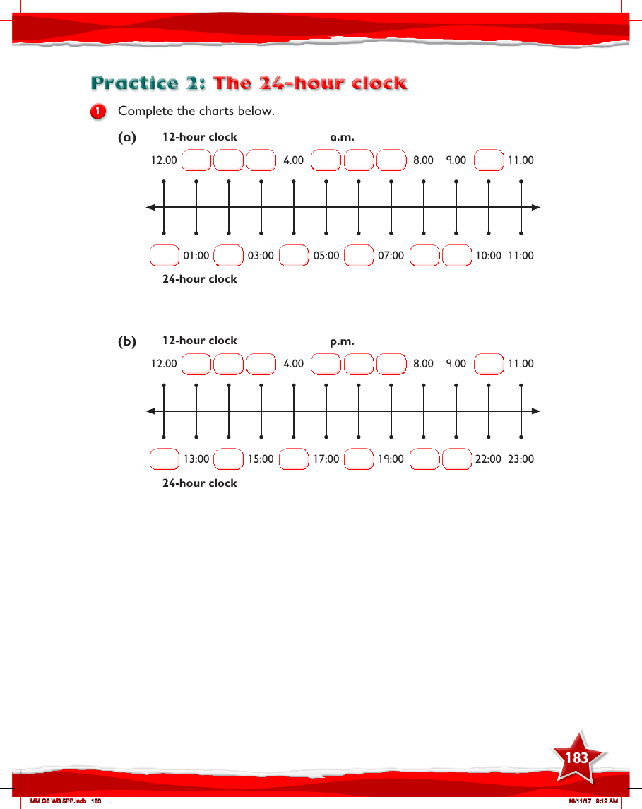 Max Maths, Year 6, Work Book, Time review (2)