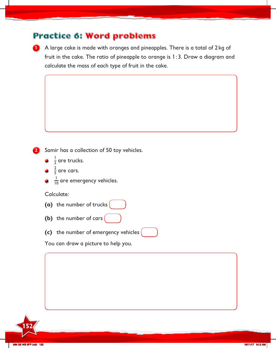 Max Maths, Year 6, Work Book, Word problems