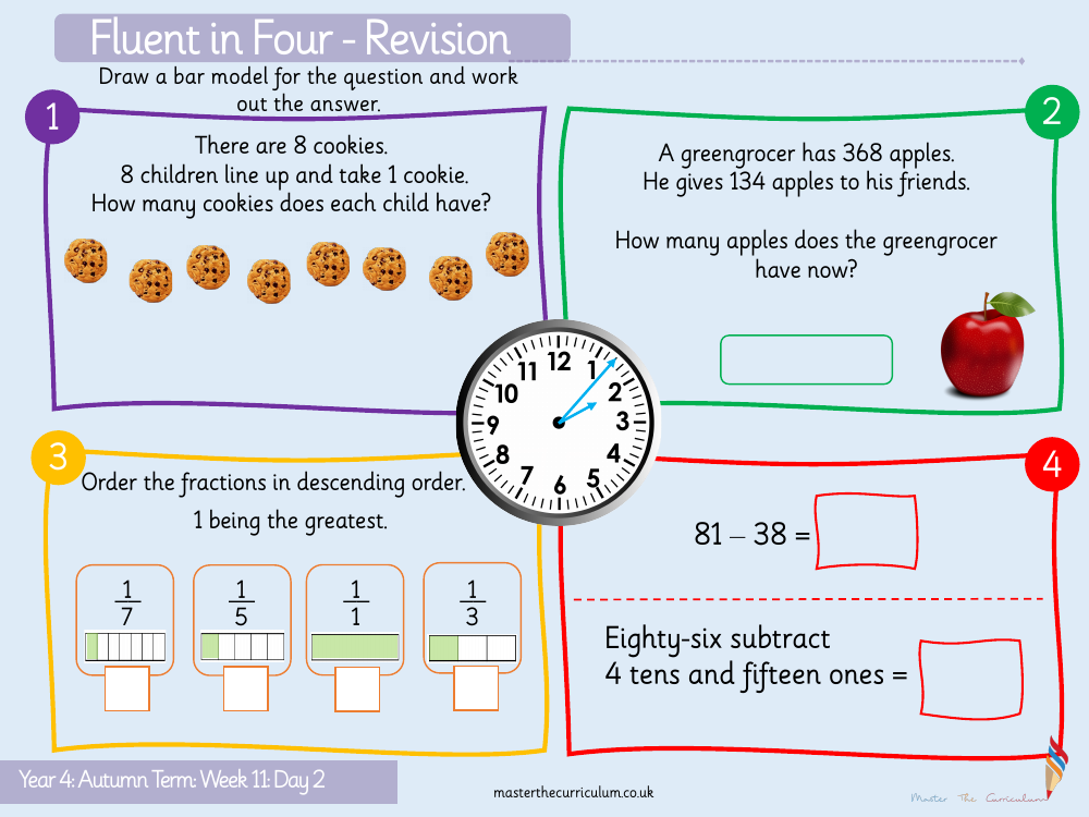 Multiplication and Division - Multiply and Divide by 3 - Starter