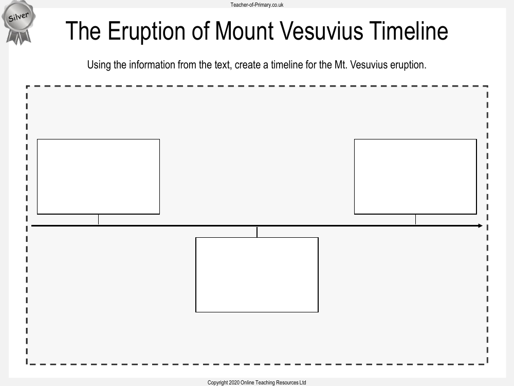 Volcanoes - Unit 2 - Eruption of Mount Vesuvius Worksheet Silver