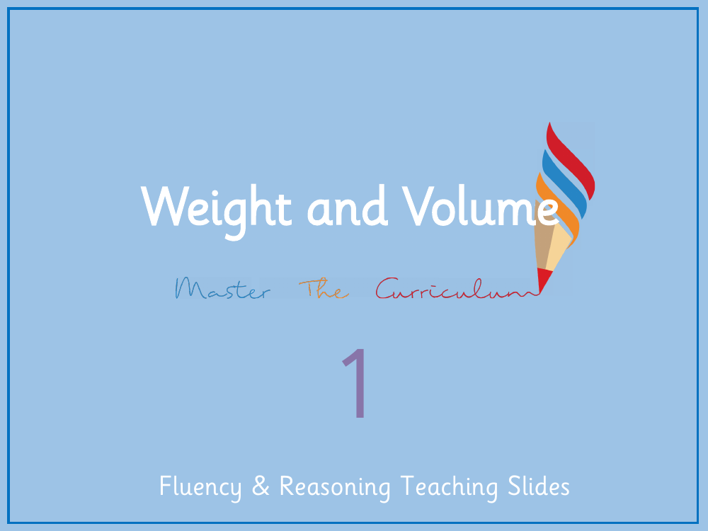 Weight and volume - Weight and mass problems - Presentation