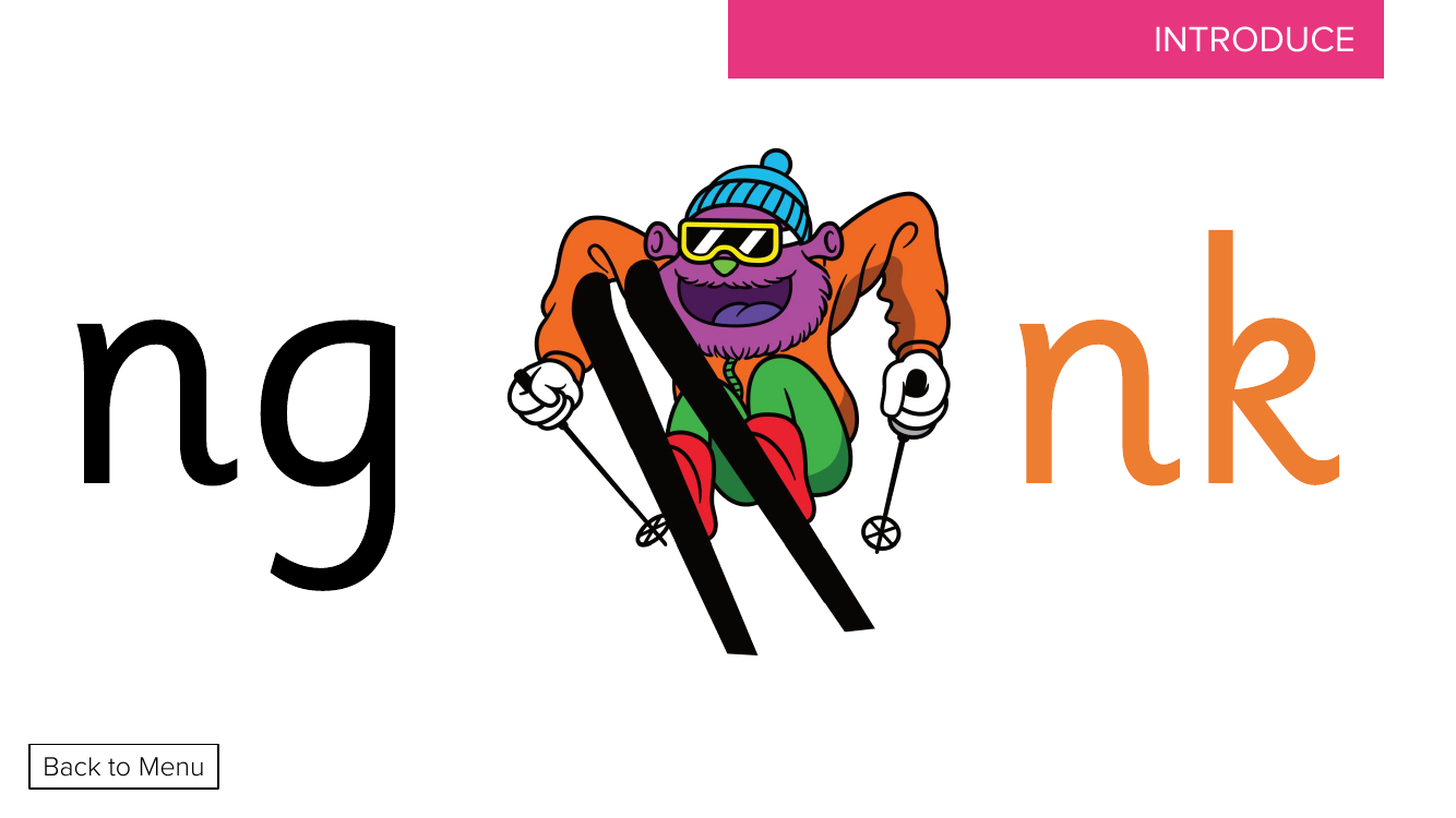 Week 28, lesson 4 Phonemes "ng, nk" - Phonics Phase 5, unit 3 - Presentation