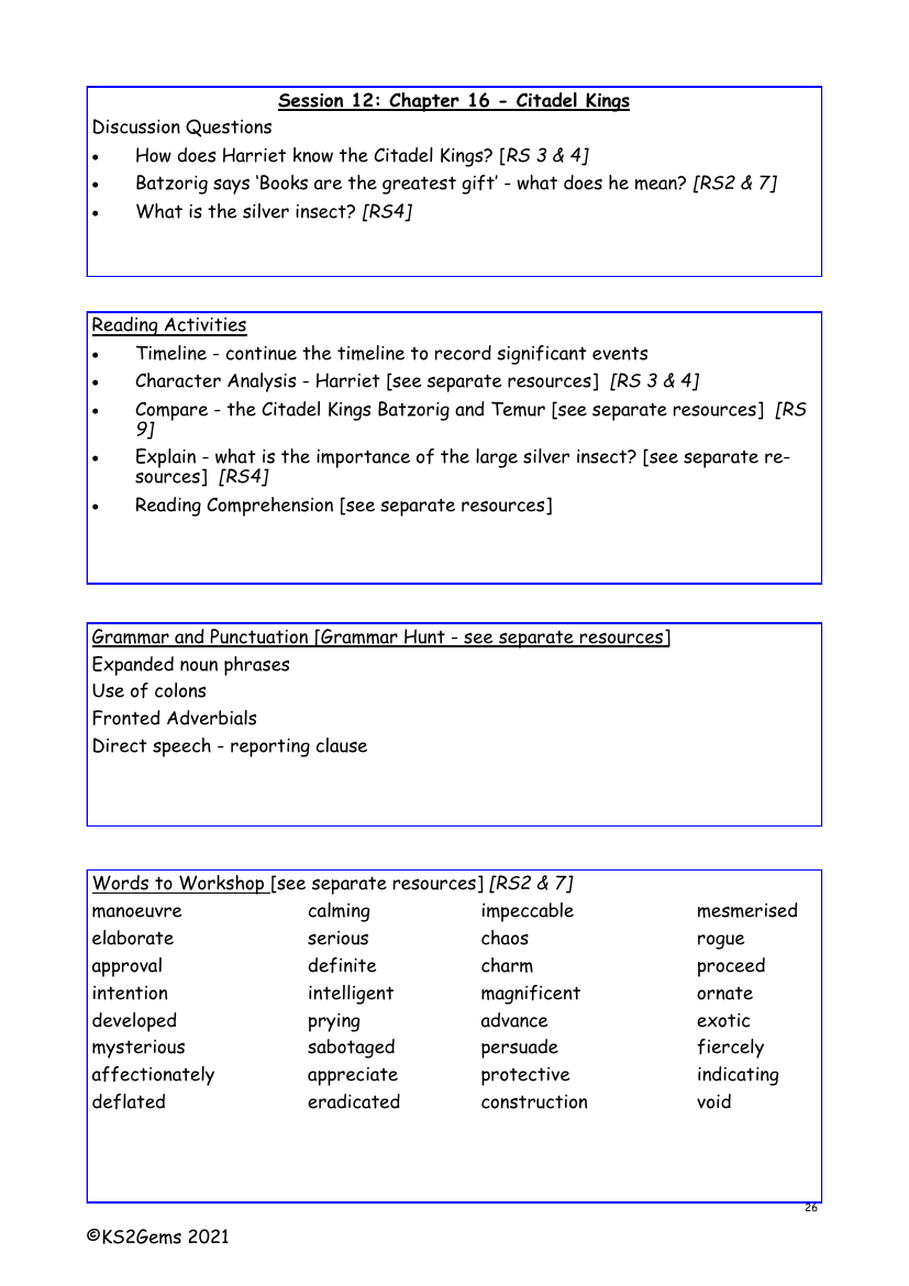 Brightstorm - Session 12 - Chapter 16 - Worksheet