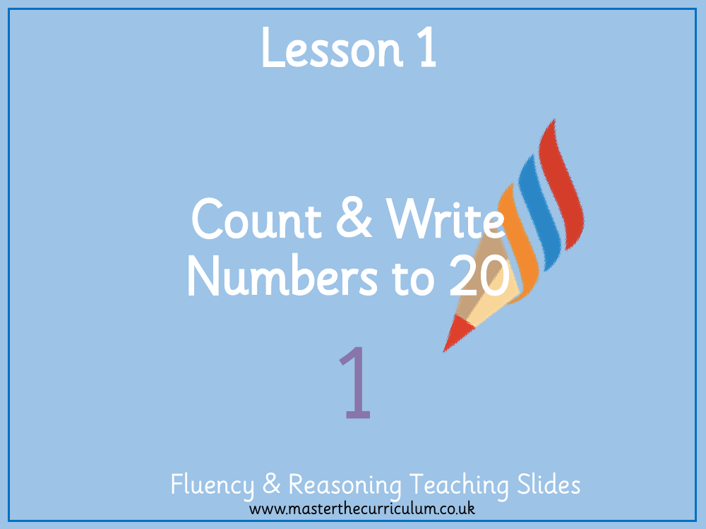 Place Value within 20 - Count and write numbers to 20 - Presentation