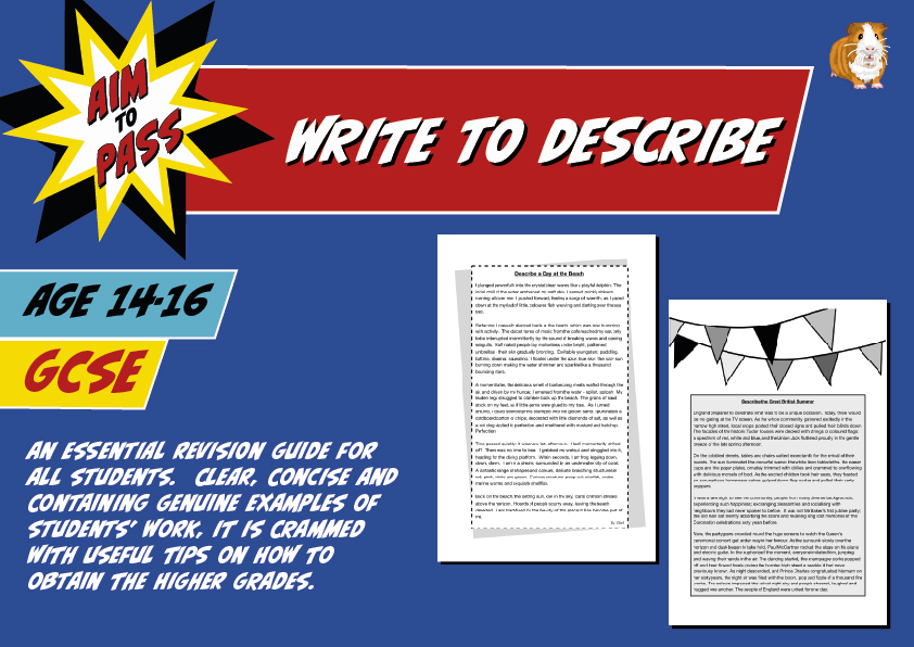 Write To Describe For GCSE English (14-16 years) - Teacher Notes