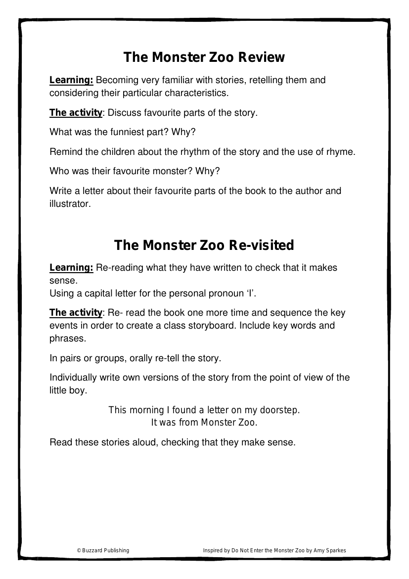 Inspired by: Monster Zoo - Week 6