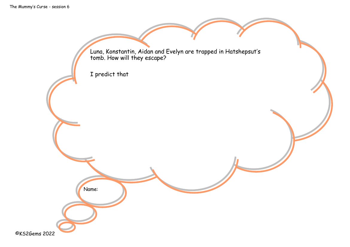 The Mummy's Curse - Session 6 - Prediction