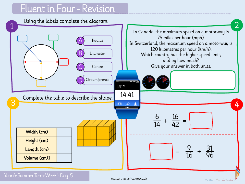 Statistics - Read and interpret pie charts - Starter