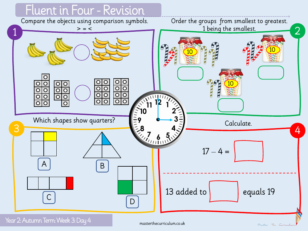 Place value - Comparing numbers - Starter