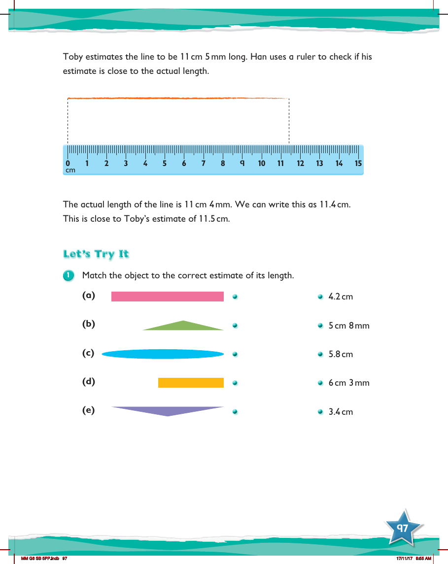 Max Maths, Year 6, Learn together, Measuring length (2)