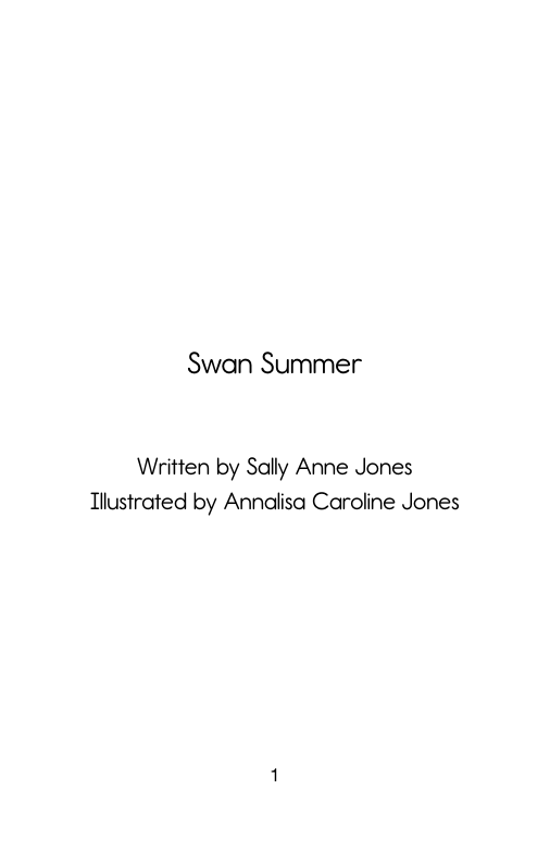 Swan Summer - Activity Pack