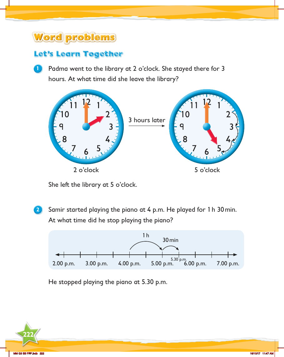 Max Maths, Year 3, Learn together, Word problems (1)
