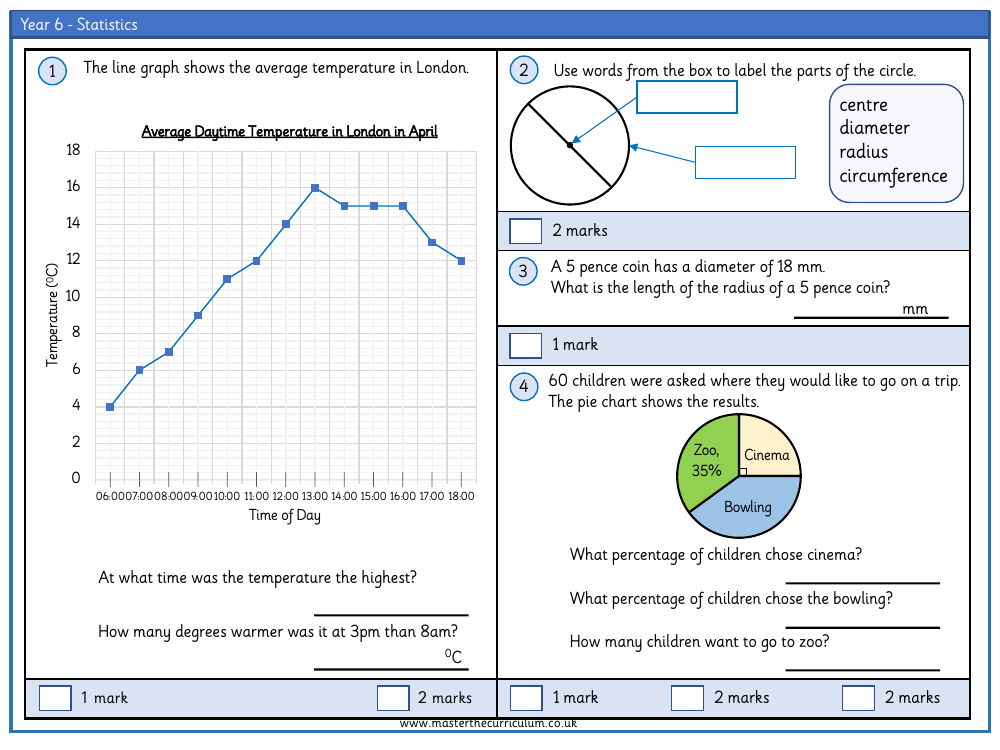 Statistics - Assessment