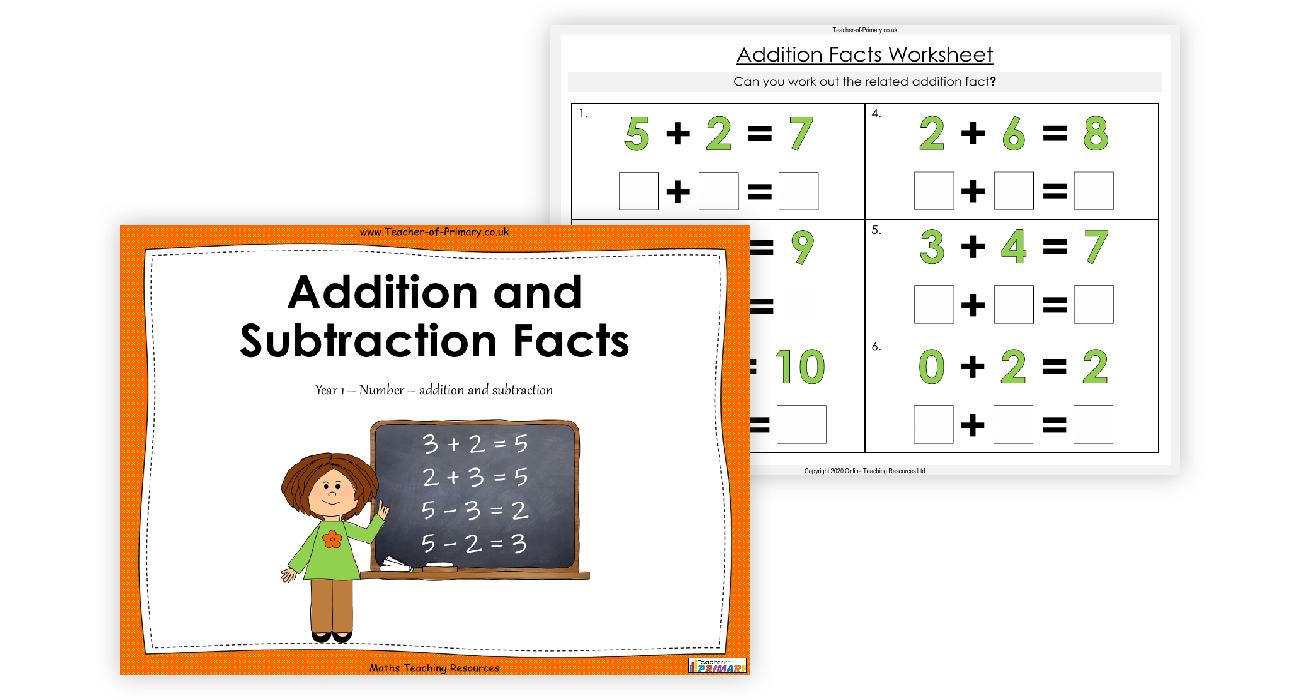 Addition and Subtraction Facts