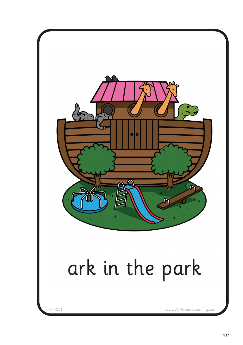 Week 5, lesson 2 "ar" grapheme cards - Phonics Phase 3 - Resource