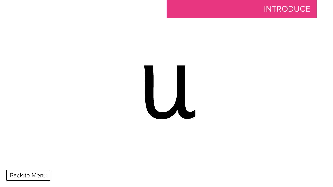 Week 15, lesson 1 grapheme "u" - Phonics Phase 5, unit 2 - Presentation