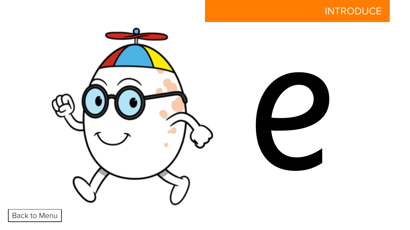 Week 4, lesson 2 Phoneme "e" Grapheme "e" - Phonics Phase 2 - presentation