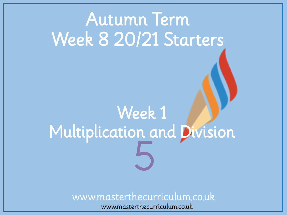 Multiplication and Division (1) - Multiples - Starter