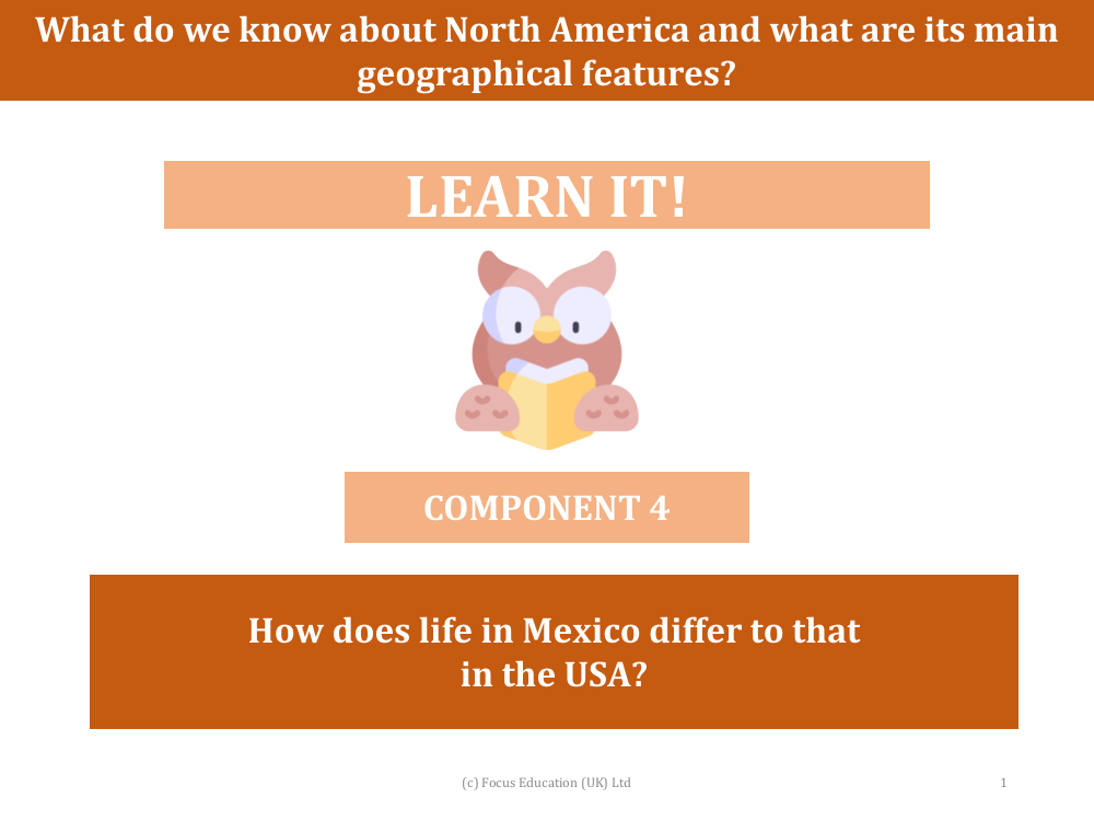How does life in Mexico differ to that in the USA? - Presentation