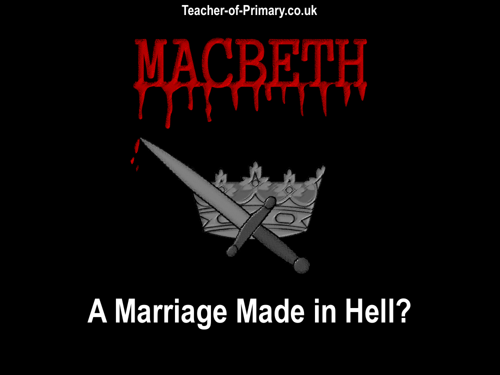 Macbeth - Lesson 14 - A marriage made in hell PowerPoint