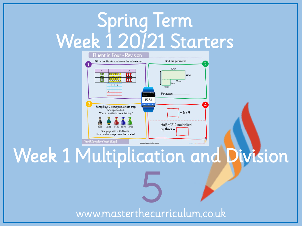 Multiplication and Division (2) - Multiply 2-digits by 1-digit - Starter