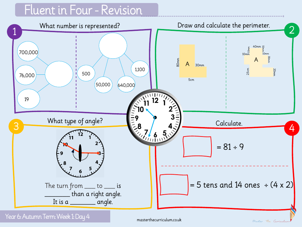 Place Value - Numbers to 10,000,000 - Starter