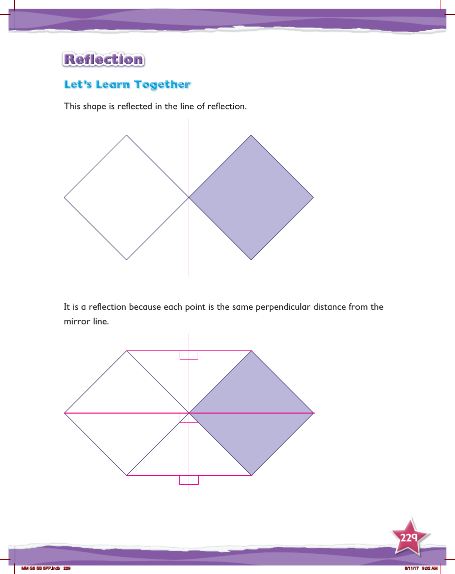 Max Maths, Year 5, Learn together, Reflection (1)