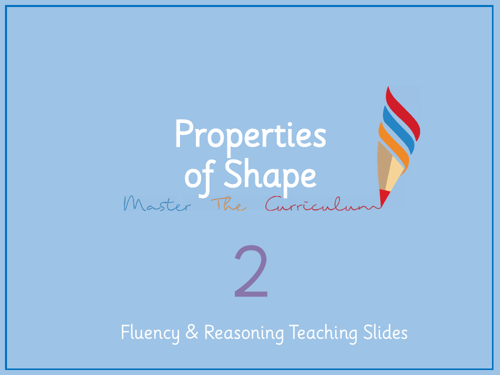 Properties of shape - Make patterns with 3D shapes  - Presentation