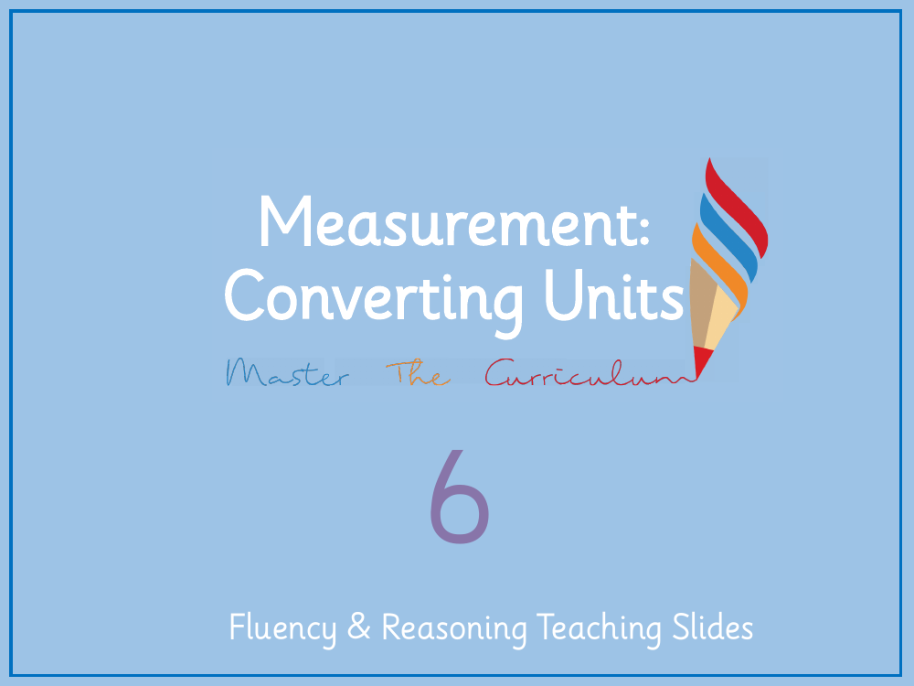 Converting Unit - Calculate with Metric Measures - Presentation