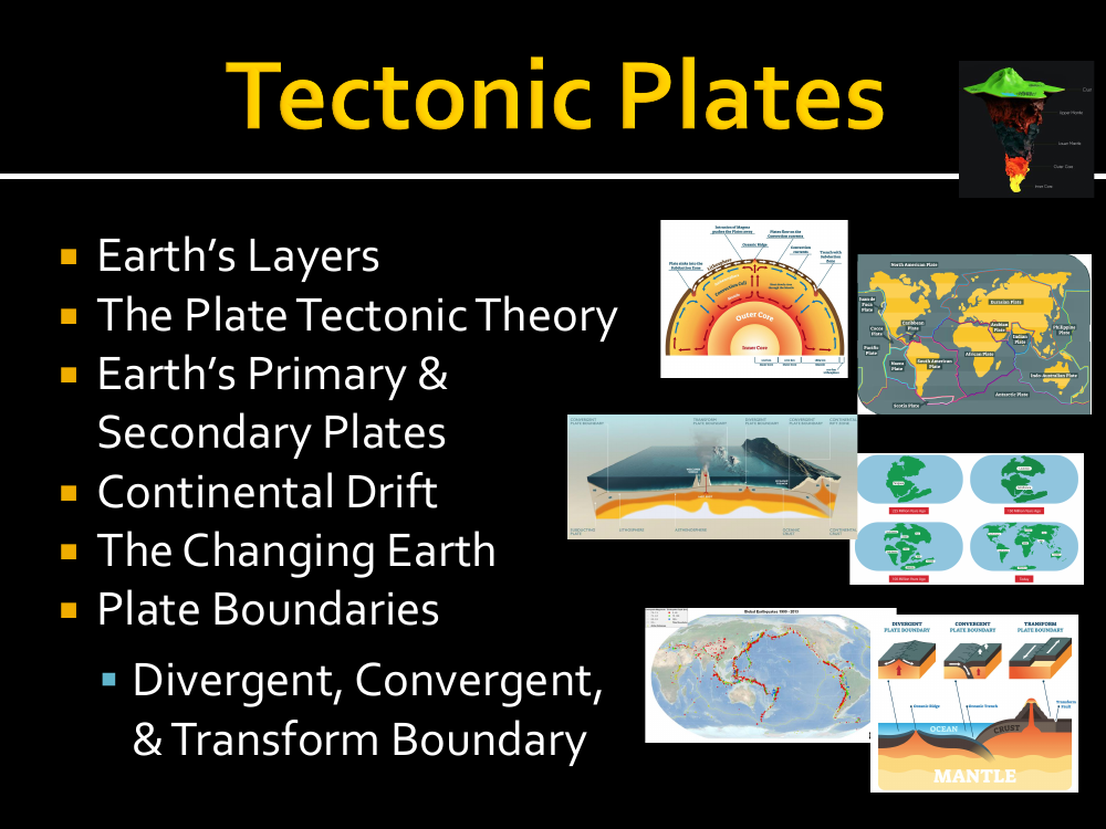 Tectonic Plates - Student Teaching Presentation