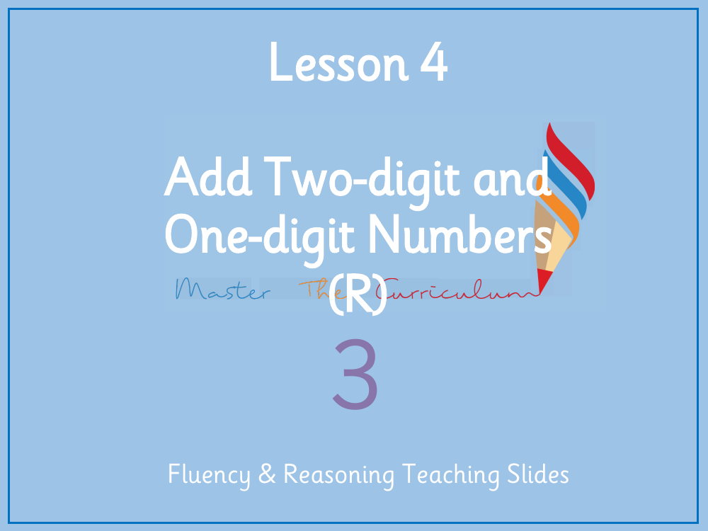 Addition and subtraction - Add two-digit and one-digit numbers  - Presentation