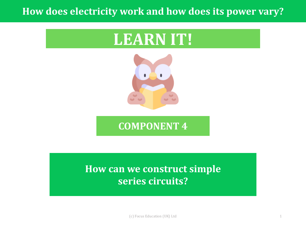 How can we construct simple series construct? - Presentation