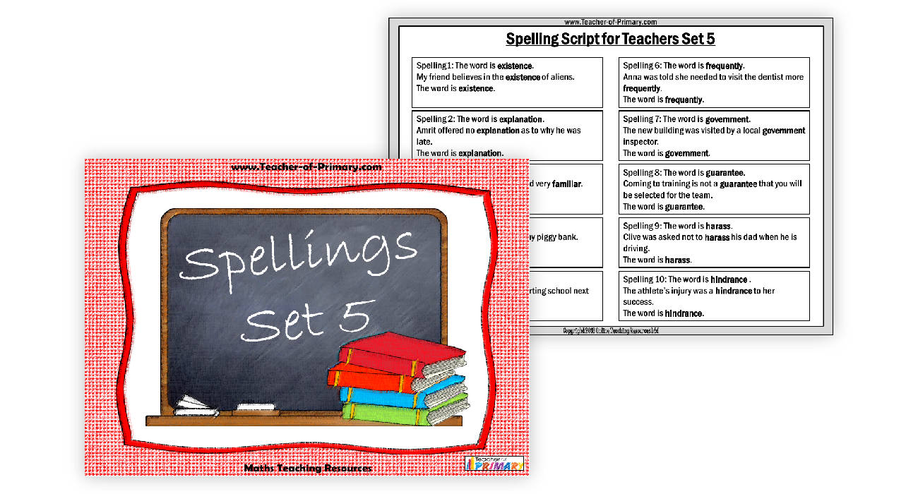 spellings-set-5-powerpoint-english-year-3