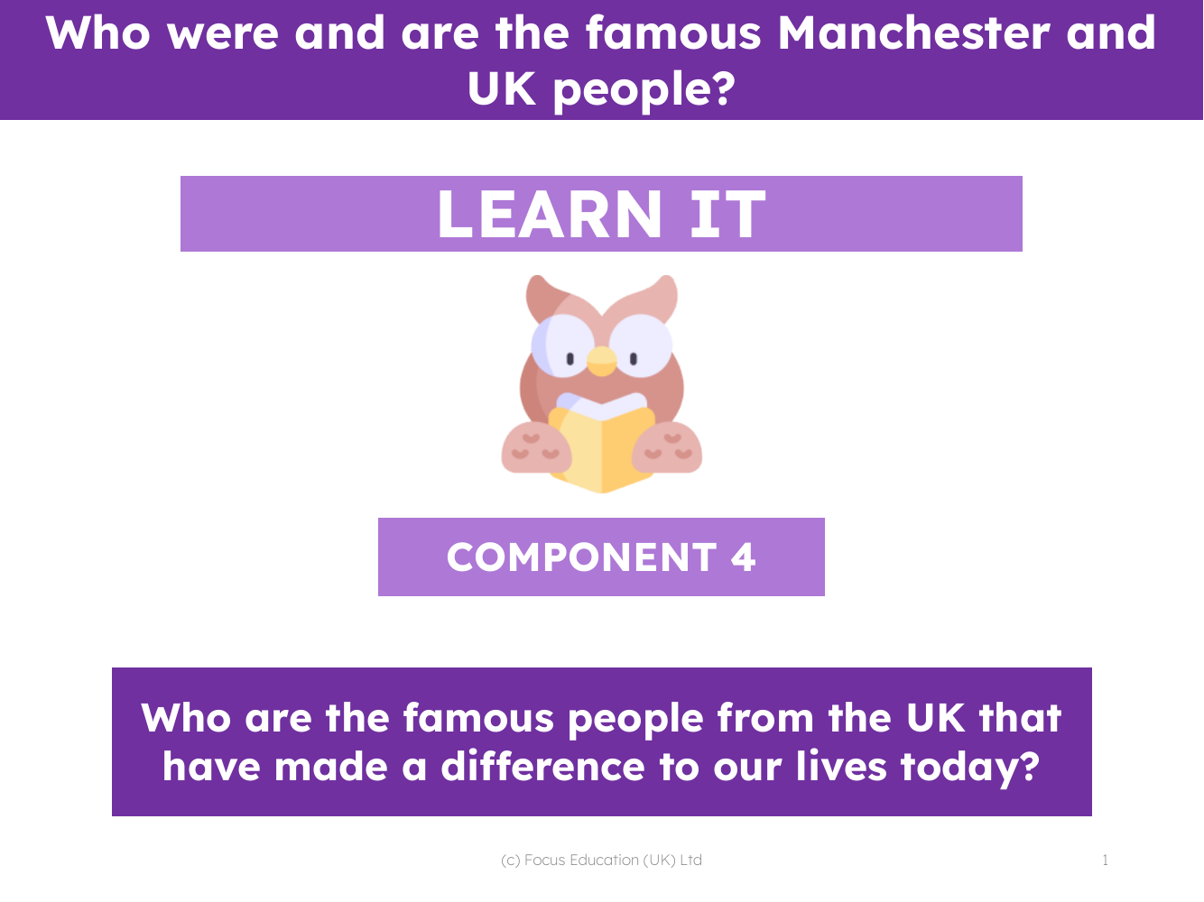 Who are the famous people from the UK that have made a difference to our lives today? - Presentation