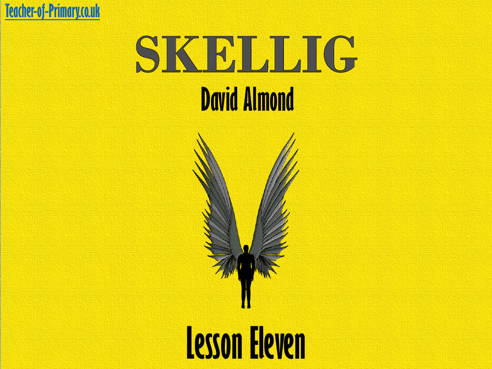 Skellig Lesson 11: Home vs School - PowerPoint