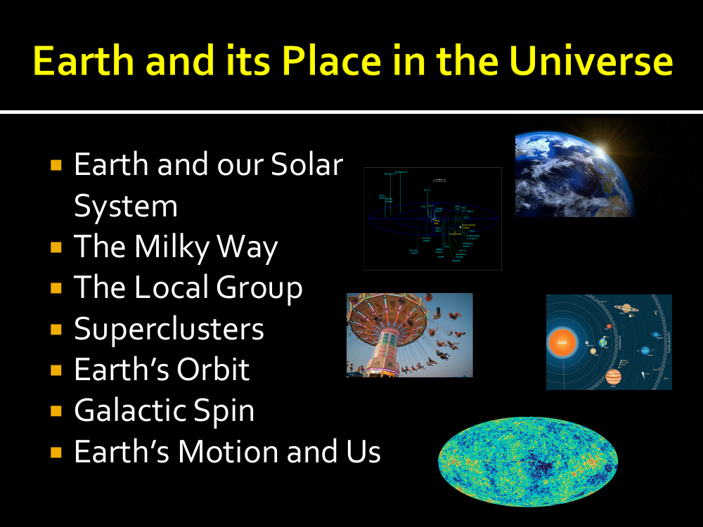 Earth and its Place in the Universe - Teaching Presentation