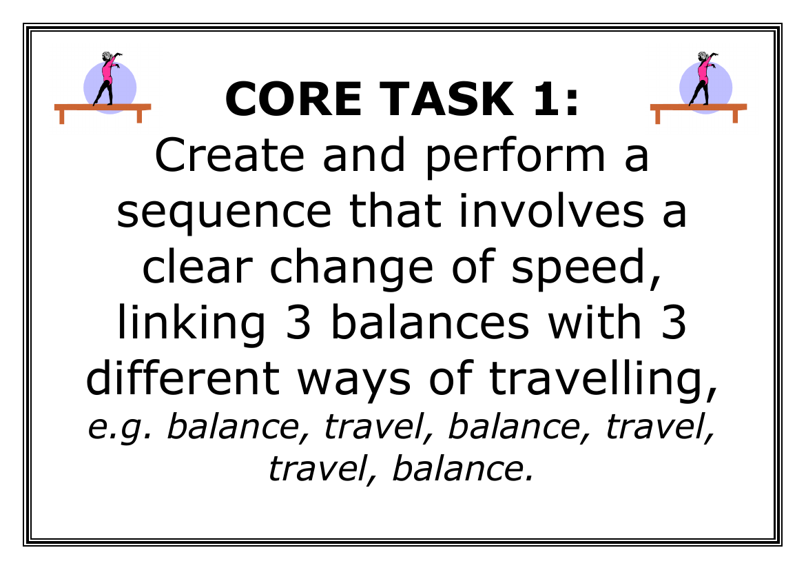 Core Tasks - Gymnastics