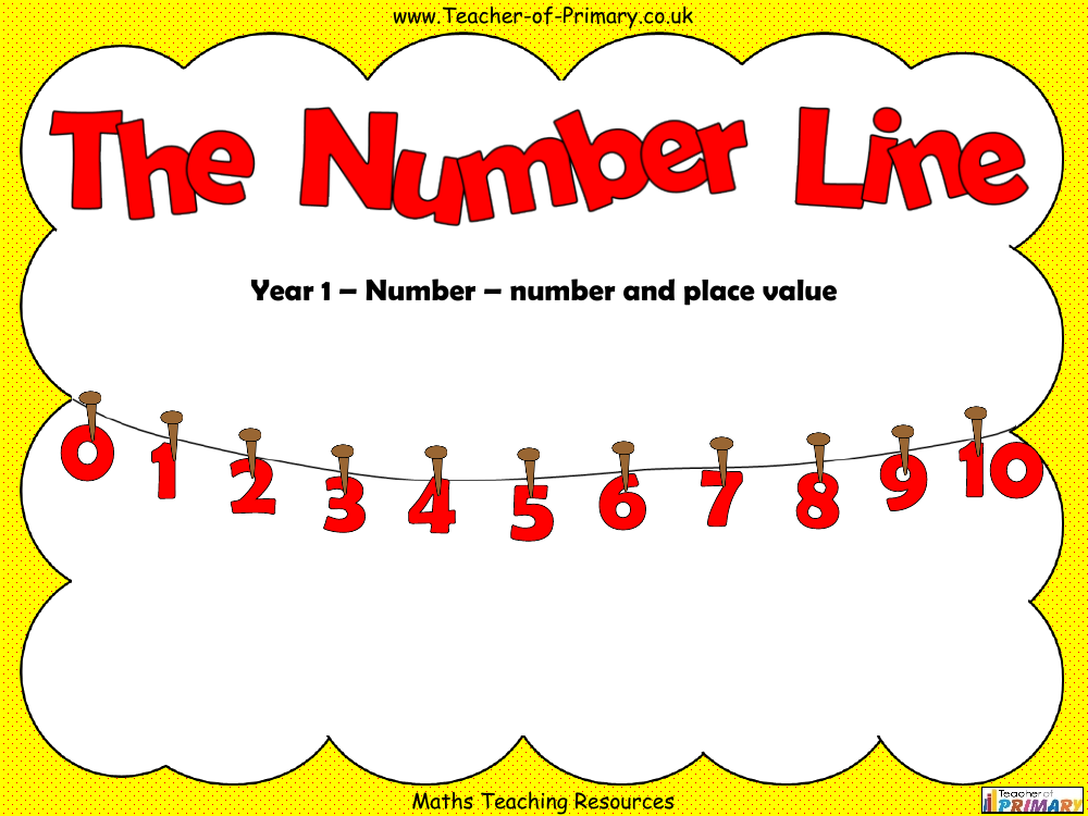 The Number Line - PowerPoint