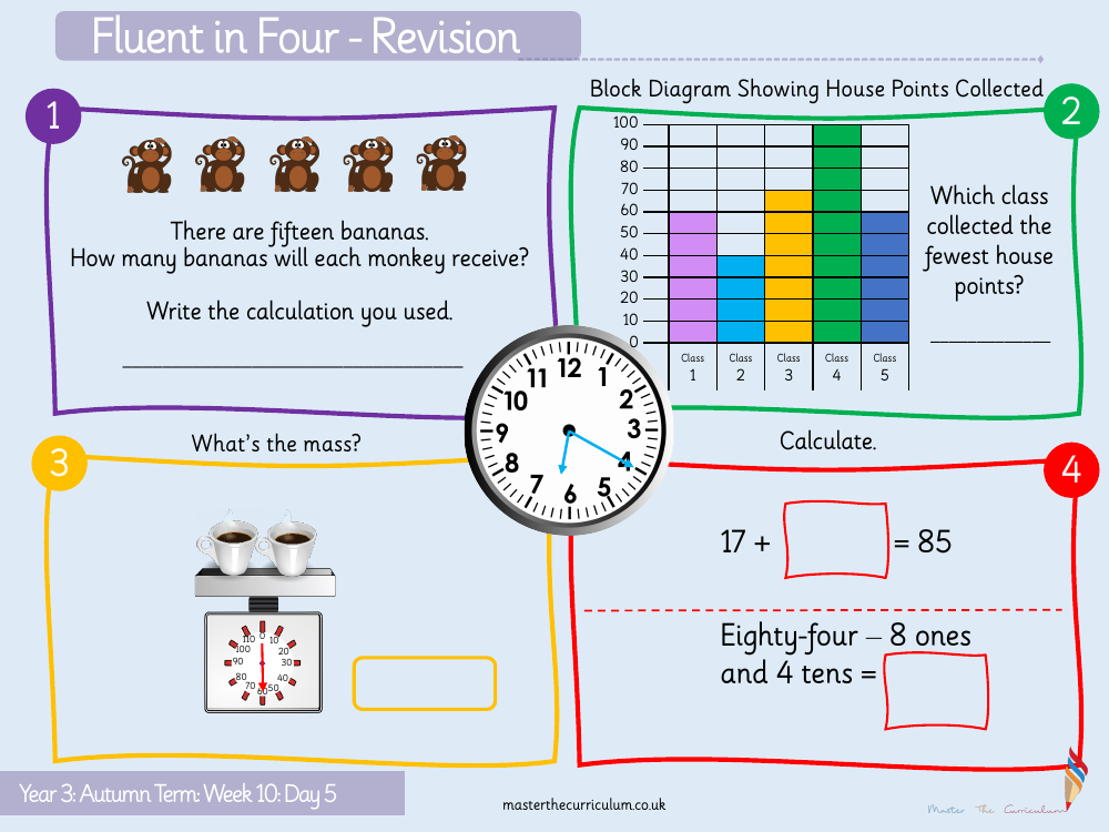 Multiplication and division - Divide by 10 - Starter