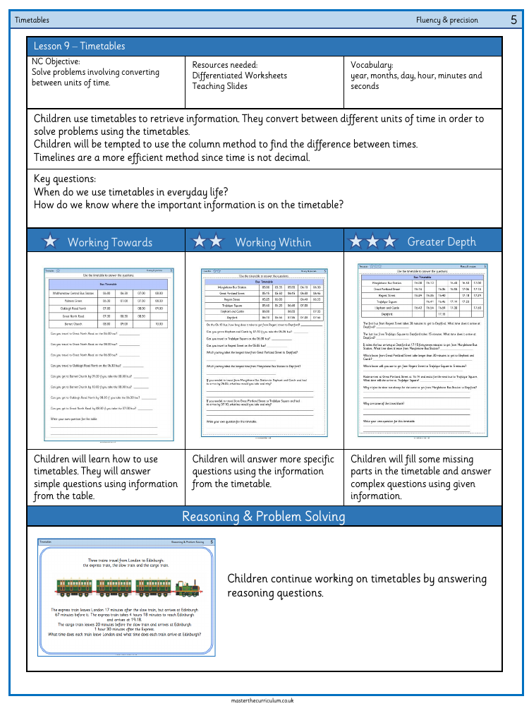 Converting Units - Translation - Worksheet