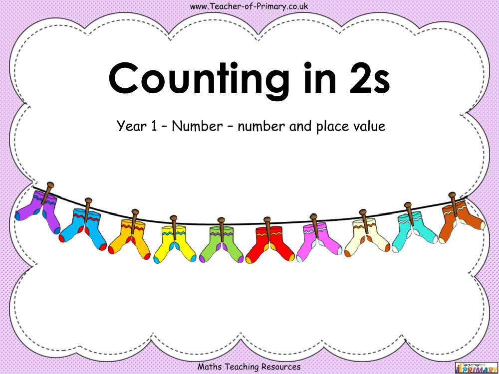 Counting in 2s - PowerPoint