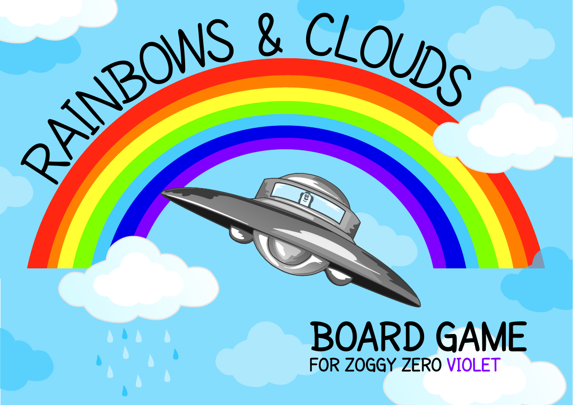 Rainbows & Clouds - A snakes and ladders game - Activity Pack | Pango