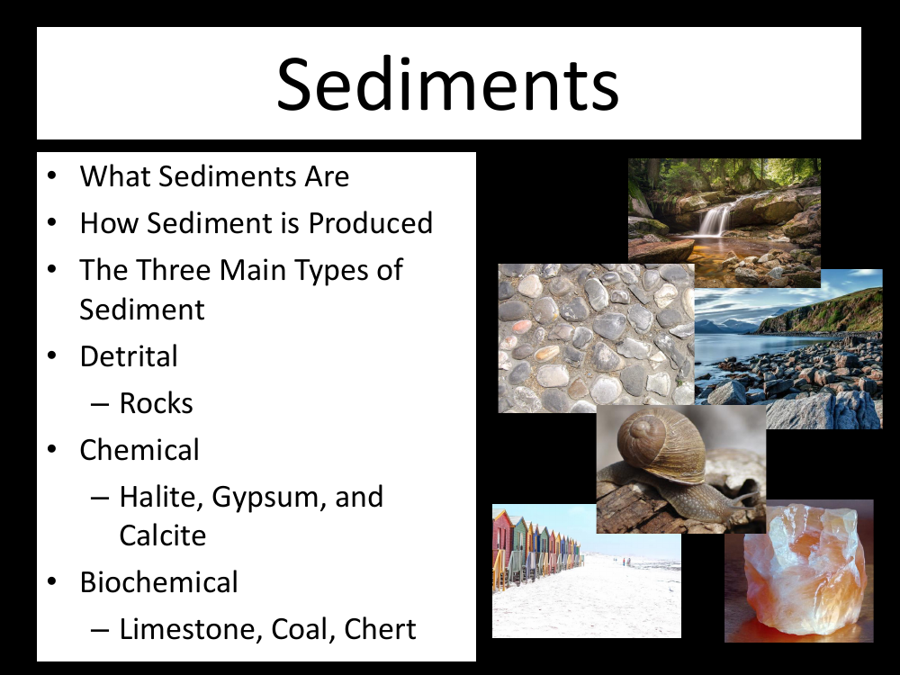 Sediments - Student Presentation