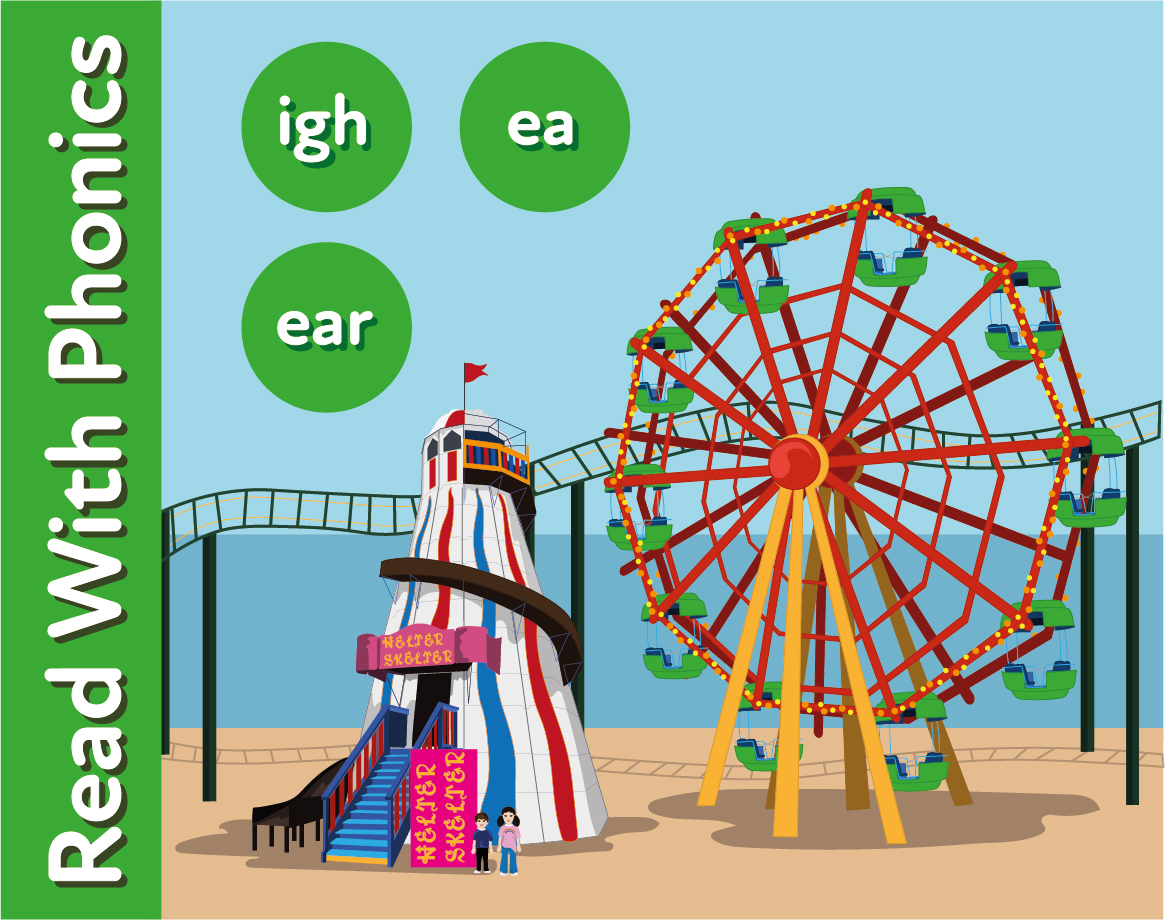 The Funfair -  Reinforces The Phonic Sounds ea and ear (as in seat and dear) - Teacher Notes